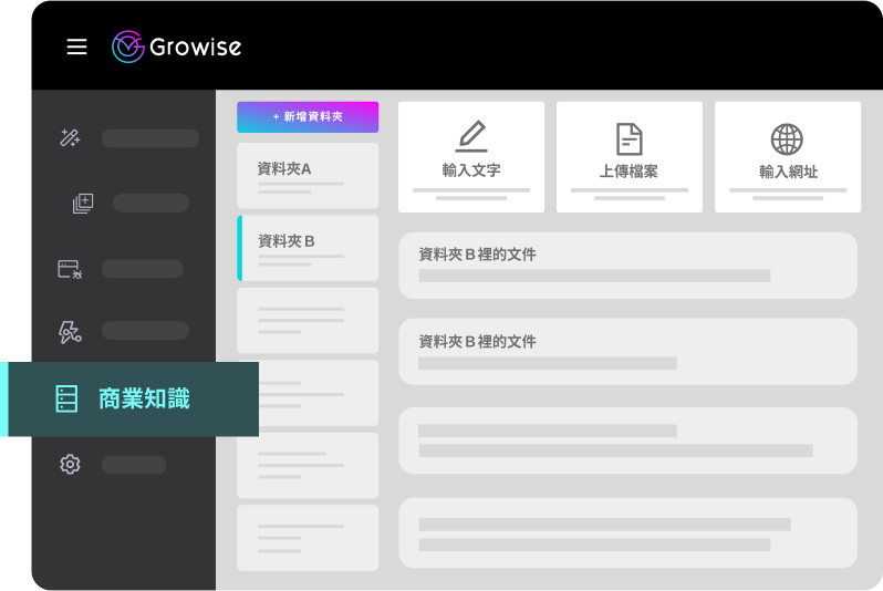 專屬企業的商業知識庫